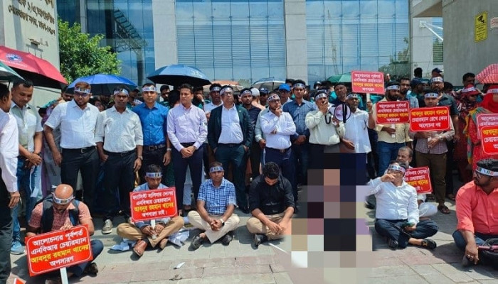 ‘মার্চ টু এনবিআর’ শুরু, সতর্ক অবস্থানে আইনশৃঙ্খলা বাহিনী