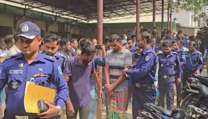 মাধবদীতে কিশোরী হত্যা মামলায় আসামিদের ৮ দিনের রিমান্ড, আসামিপক্ষে আইনজীবী অনুপস্থিত