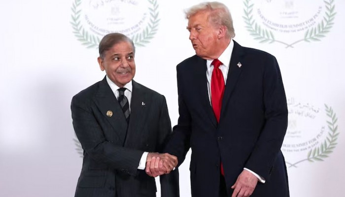 ভারত-পাকিস্তান যুদ্ধবিরতিতে ট্রাম্পের ভূমিকার প্রশংসায় শাহবাজ শরিফ